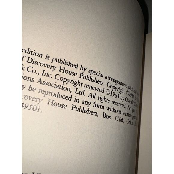 My Utmost For His Highest by Oswald Chambers The Christian Library Edition 1963 - Picture 3 of 15